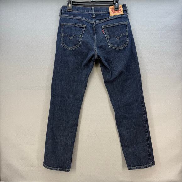 Levi's 541 Jeans Men's 30x32 Dark Blue Straight Leg Preppy Normcore Classic FIt - Picture 2 of 10